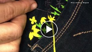 Embroidery on Baby Jeans: Tips and Ideas