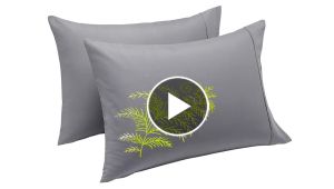 Hand-Embroidered Pillow Covers
