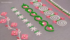 Hand Embroidery Border Designs