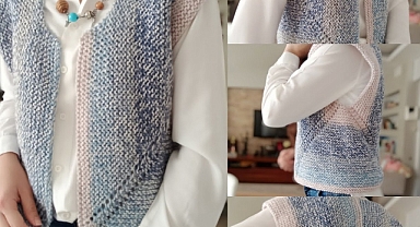 How to Knit a Sports Vest for Teenagers