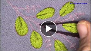 Latest Wildflower Embroidery Design Idea