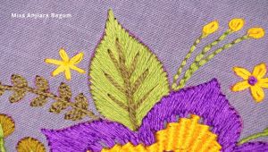 The Timeless Beauty of Flower Hand Embroidery with DMC thread