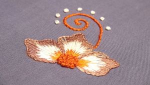Very Easy Flower Embroidery Tutorial